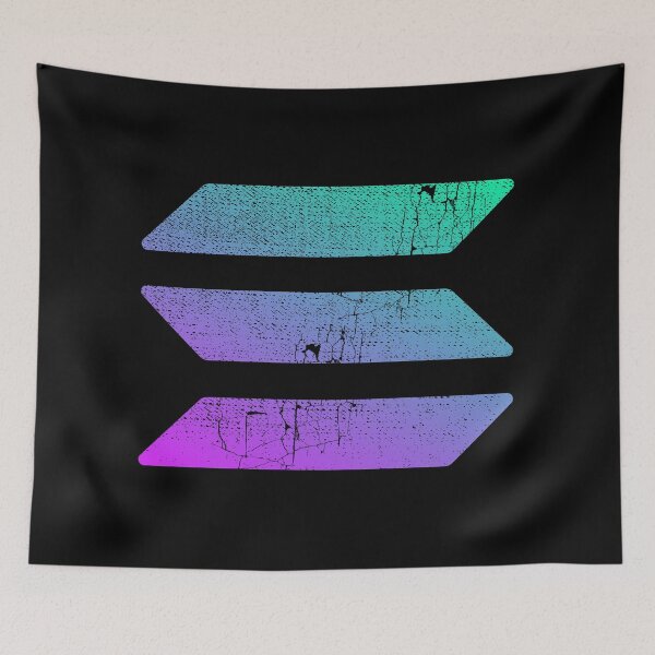 Item preview, Vintage Solana Logo designed and sold by CryptoRocks.