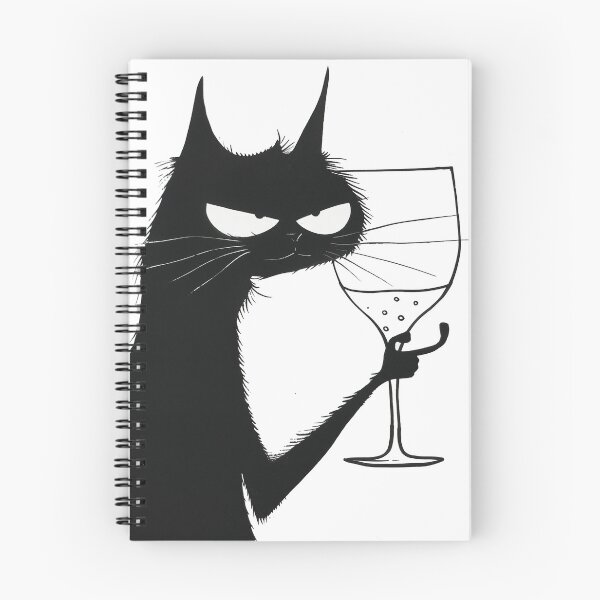 Item preview, Cat Wine designed and sold by TilesHQ.