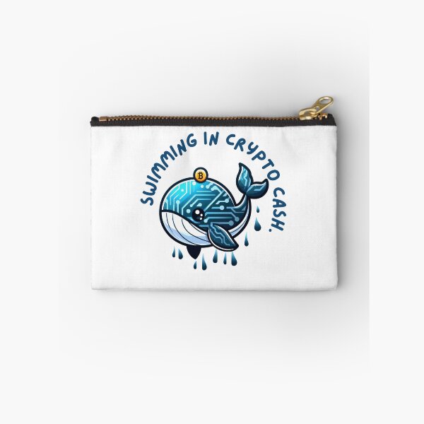 Item preview, Swimming in crypto cash. Crypto whale designed and sold by Mechanical-Artt.