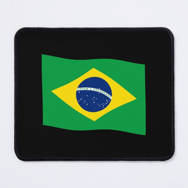 Item preview, Brazil Flag Waving Patriotic Brazilian Flags designed and sold by Maljonic.