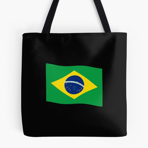 Item preview, Brazil Flag Waving Patriotic Brazilian Flags designed and sold by Maljonic.