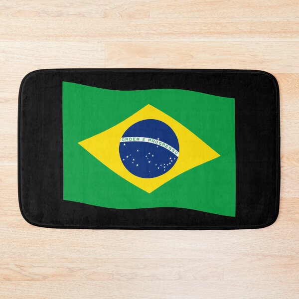 Item preview, Brazil Flag Waving Patriotic Brazilian Flags designed and sold by Maljonic.