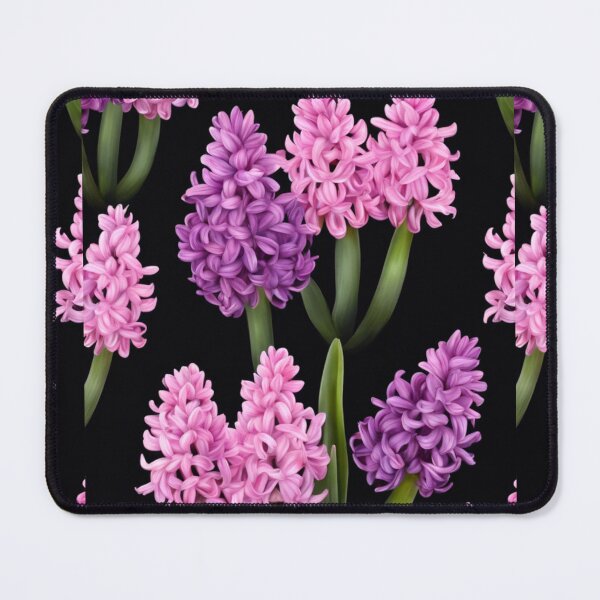 Item preview, Hyacinths on Black designed and sold by RivehArt.