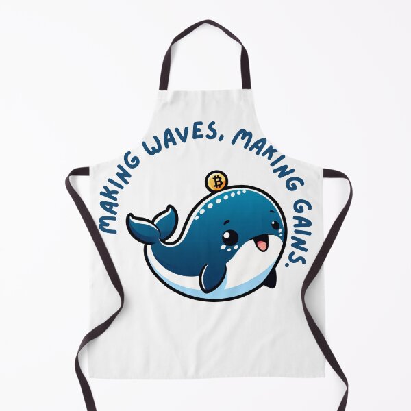 Item preview, Making waves, making gains. Crypto whale designed and sold by Mechanical-Artt.
