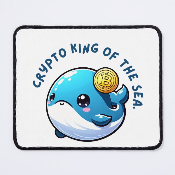 Item preview, Crypto king of the sea. Crypto whale designed and sold by Mechanical-Artt.