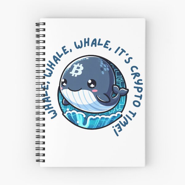 Item preview, Whale, whale, whale, it's crypto time! designed and sold by Mechanical-Artt.
