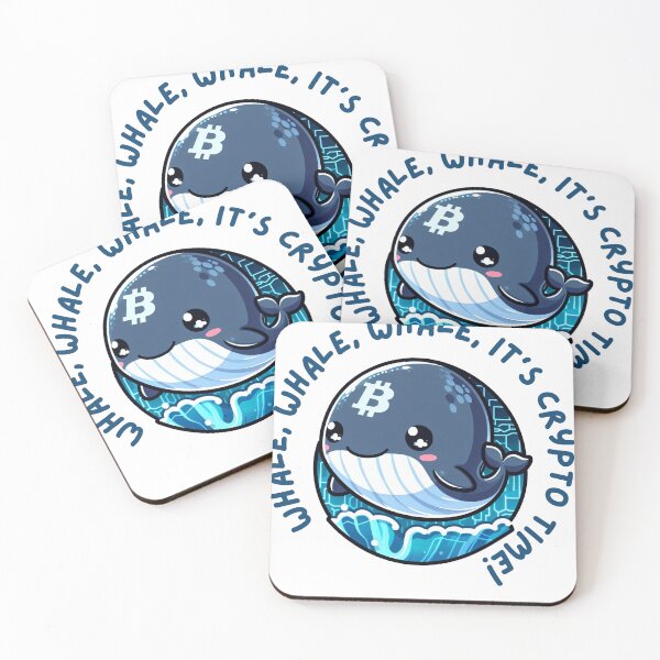 Item preview, Whale, whale, whale, it's crypto time! designed and sold by Mechanical-Artt.