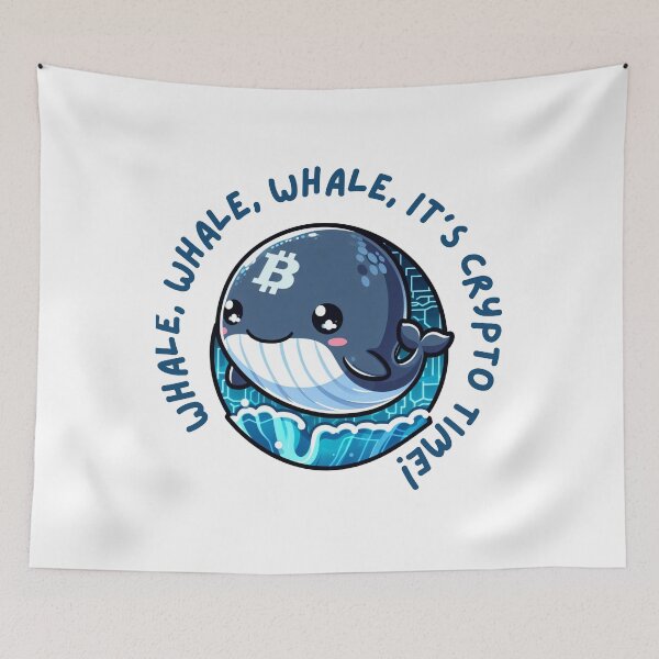 Item preview, Whale, whale, whale, it's crypto time! designed and sold by Mechanical-Artt.