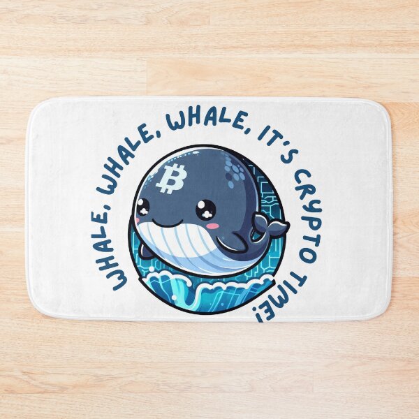 Item preview, Whale, whale, whale, it's crypto time! designed and sold by Mechanical-Artt.