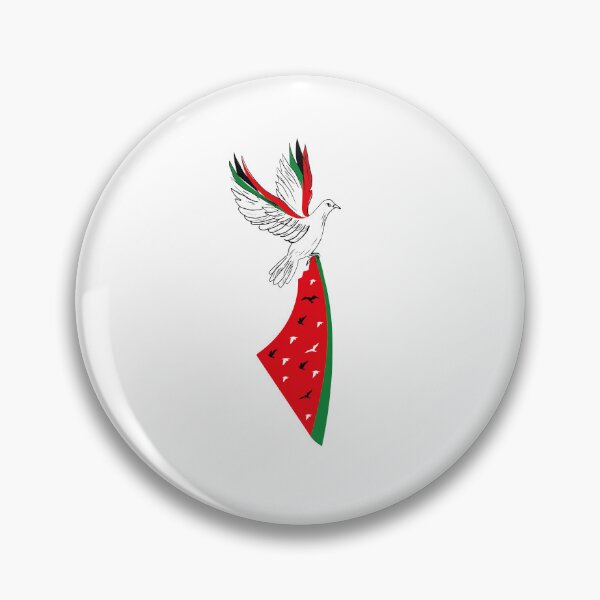 Item preview, Free Palestine! We stand with Palestine! Palestine Flag with Watermelon metaphor	 designed and sold by melektesla.