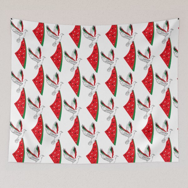 Item preview, Free Palestine! We stand with Palestine! Palestine Flag with Watermelon metaphor	 designed and sold by melektesla.