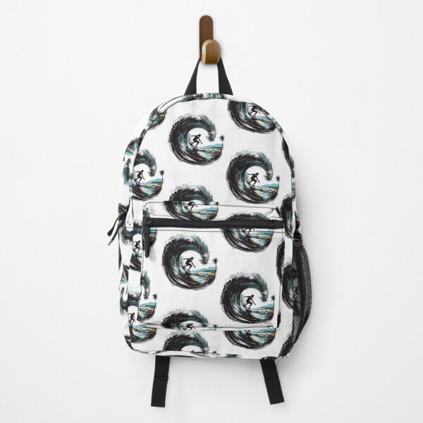 Item preview, Monochrome with Subtle Colour Surfing Design 1 of 5 designed and sold by Jenson Major.