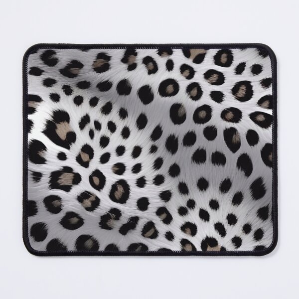 Item preview, Abstract Silver White Cheetah Skin Pattern designed and sold by TheArtOfPat.