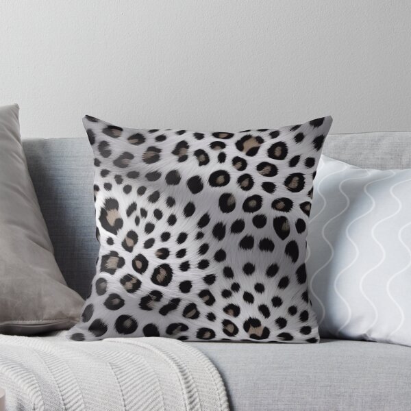 Item preview, Abstract Silver White Cheetah Skin Pattern designed and sold by TheArtOfPat.