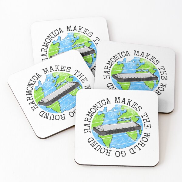 Item preview, Harmonica Makes The World Go Round, Hamonicist Earth Day designed and sold by doodlerob.