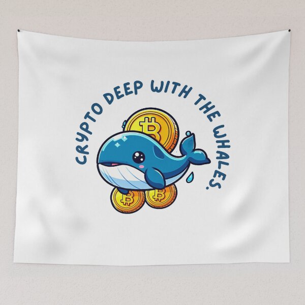 Item preview, Crypto deep with the whales. designed and sold by Mechanical-Artt.