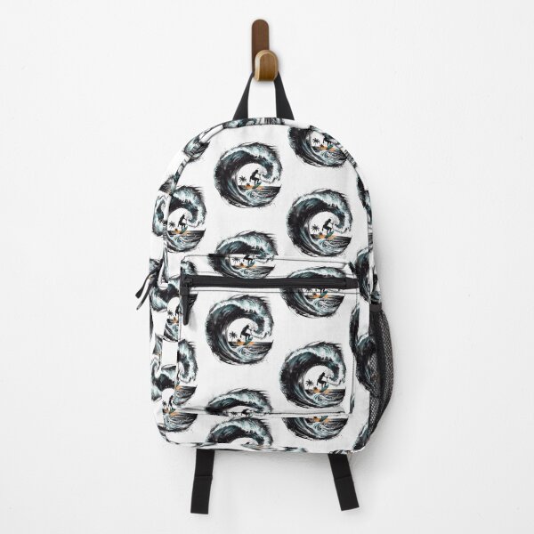 Item preview, Monochrome with Subtle Colour Surfing Design 2 of 5 designed and sold by Jenson Major.