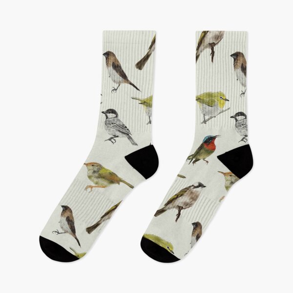 Item preview, Realistic Garden Birds Seamless Pattern Design designed and sold by Created-by-CC.