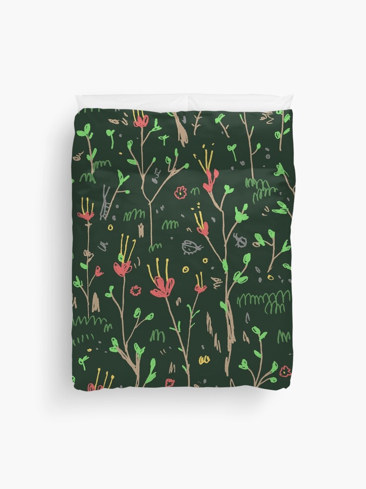 Imagen 1 de 2, Funda nórdica con la obra Piso de bosque, diseñada y vendida por SophieCorrigan.