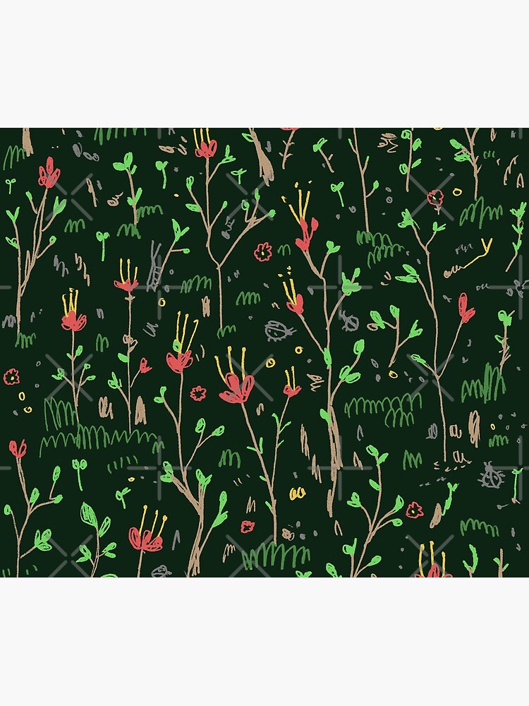 Imagen 2 de 2, Funda nórdica con la obra Piso de bosque, diseñada y vendida por SophieCorrigan.