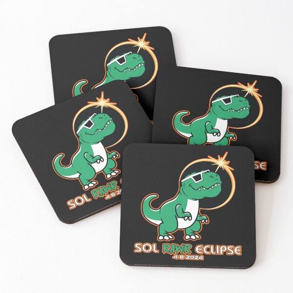Item preview, Total Solar Eclipse T Rex  designed and sold by WoodburyLake.