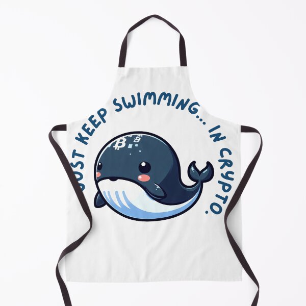 Item preview, Just keep swimming... in crypto. designed and sold by Mechanical-Artt.