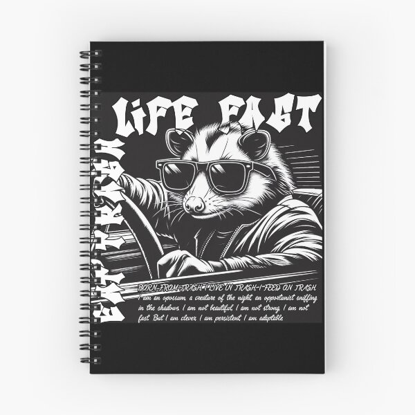 Item preview, Live Fast! Eat Trash! designed and sold by Echonn.
