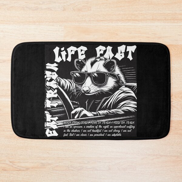 Item preview, Live Fast! Eat Trash! designed and sold by Echonn.