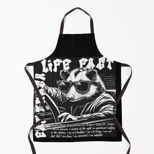 Item preview, Live Fast! Eat Trash! designed and sold by Echonn.