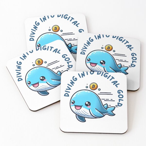 Item preview, Diving into digital gold. Crypto whale designed and sold by Mechanical-Artt.