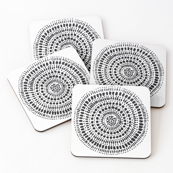 Item preview, Black Mandala 1 designed and sold by Organic Mandalas.