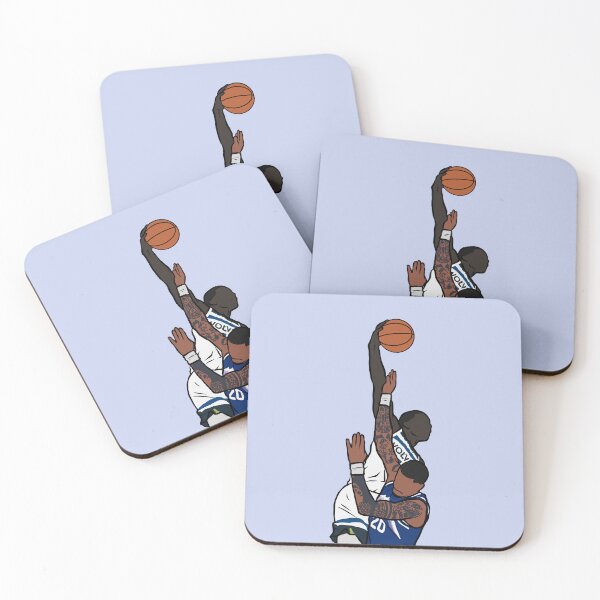Item preview, Anthony Edwards Dunks on John Collins 2 designed and sold by RatTrapTees.