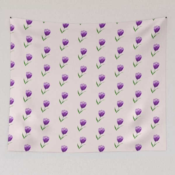 Item preview, Purple Tulip designed and sold by SheepTigerArt.