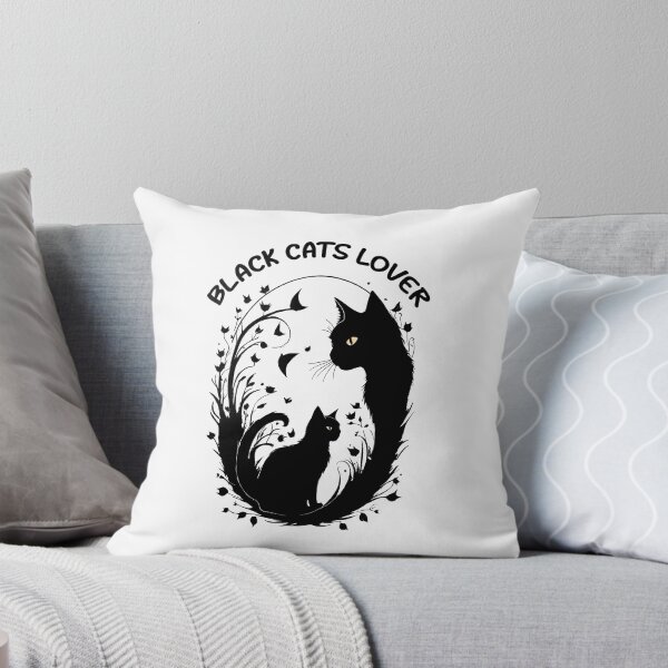 Item preview, BLACK CATS LOVER DIGITAL ART designed and sold by digitalartlb.