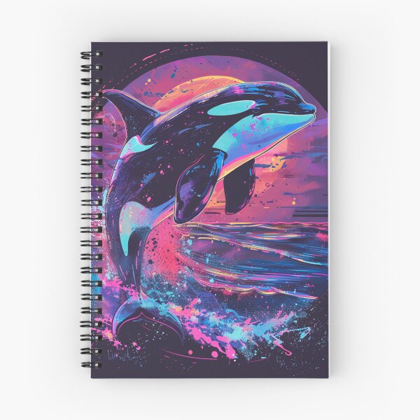 Item preview, Orca t - Retro Killer Whale Art designed and sold by CleverboyDsgns.
