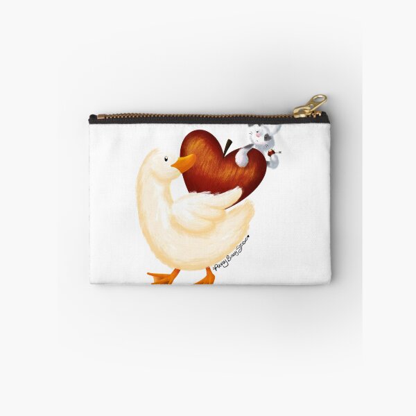 Item preview, Off the Record Duck & Bunny Friends designed and sold by punnybunnystudio.