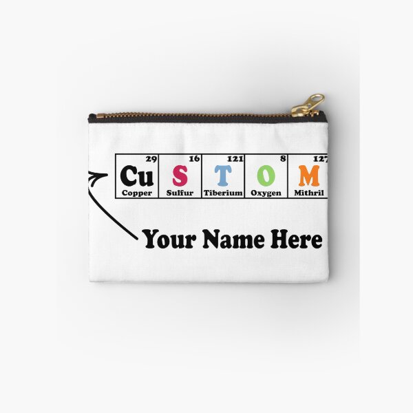 Item preview, Custom Chemistry Periodic Table Symbols Elements designed and sold by ScienceCorner.