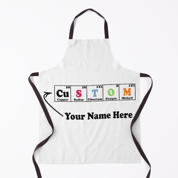 Item preview, Custom Chemistry Periodic Table Symbols Elements designed and sold by ScienceCorner.