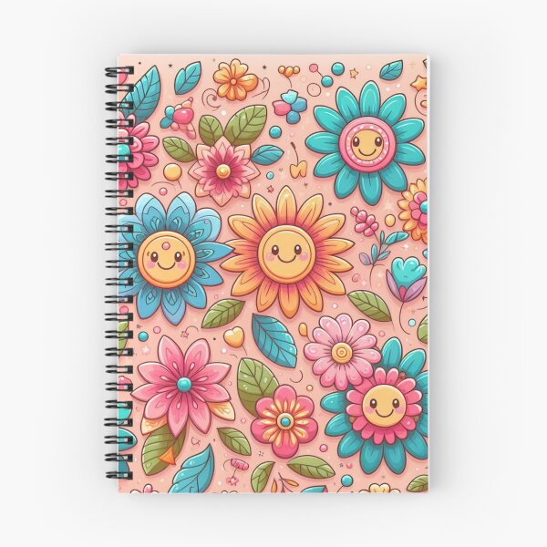 Item preview, Colorful flowers pattern  designed and sold by Coollzone.