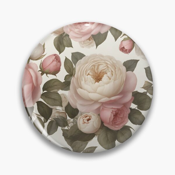 Item preview, Shabby Chic Rose Pattern designed and sold by SloganExpress.