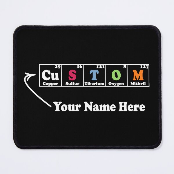 Item preview, Custom Chemistry Periodic Table Symbols Elements designed and sold by ScienceCorner.