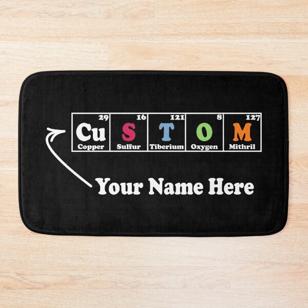Item preview, Custom Chemistry Periodic Table Symbols Elements designed and sold by ScienceCorner.