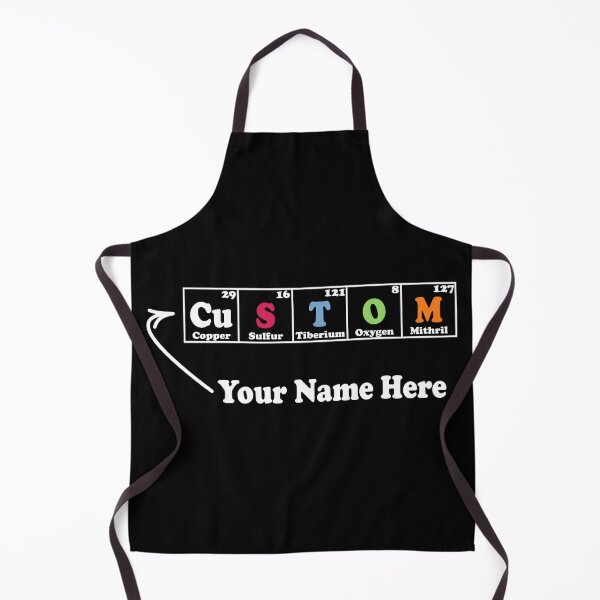 Item preview, Custom Chemistry Periodic Table Symbols Elements designed and sold by ScienceCorner.