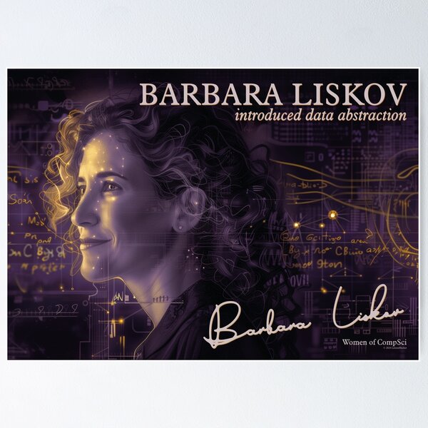 Item preview, Barbara Liskov: Women in Computer Science designed and sold by lessonhacker.