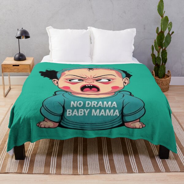 Item preview, No Drama Baby Mama designed and sold by BlackSheeper.
