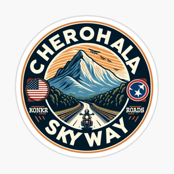 Item preview, Konkr Roads Cherohala Skyway Tennessee designed and sold by KonkrRoads.
