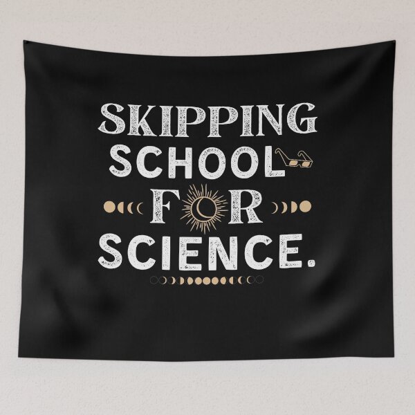 Item preview, Skipping School For Solar Eclipse 2024 Student Totality Science, April 8 2024  designed and sold by ArtByKatti.