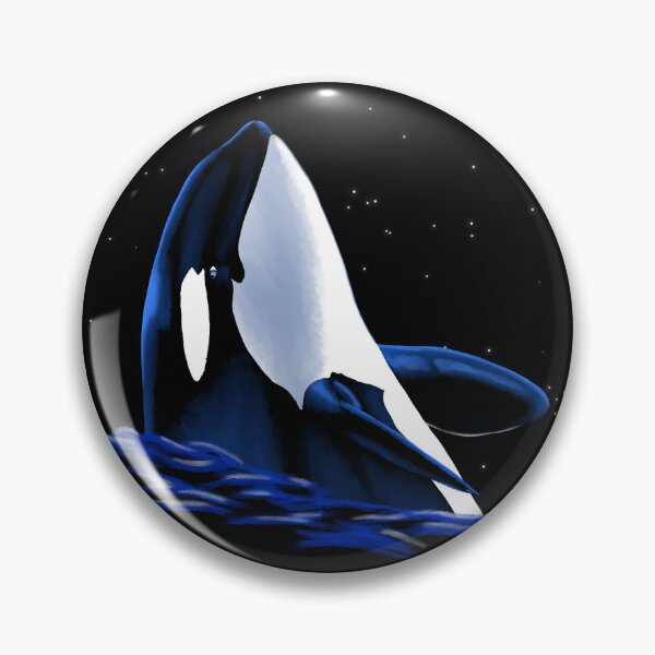 Item preview, Orca in bioluminescence | Kalani designed and sold by SinaWilson.