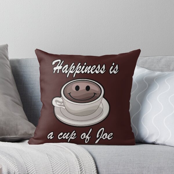 Artikelvorschau, Glück ist eine Tasse Kaffee entworfen und verkauft von White Tiger Designz .
