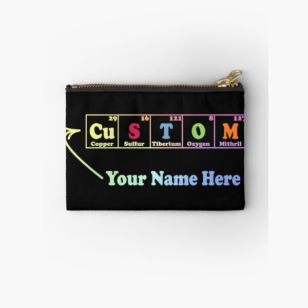 Item preview, Custom Chemistry Periodic Table Symbols Elements designed and sold by ScienceCorner.